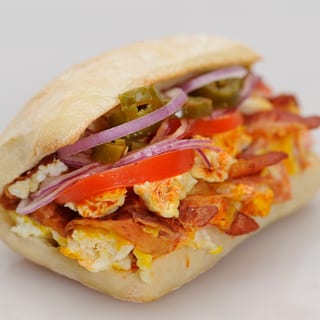 #2 Ham & Bacon Breakfast Sandwich