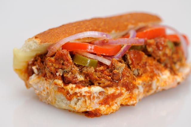 Sup Roxie Meatball Mafia Sandwich.