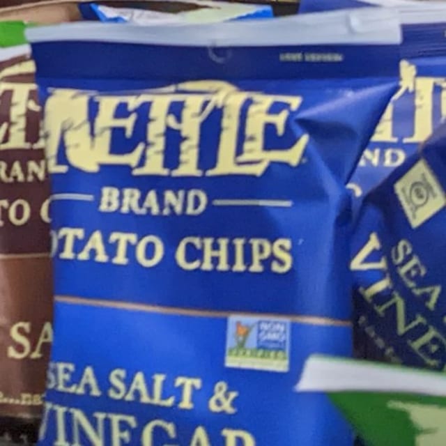 Kettle Chips - Sea Salt and Vinegar.
