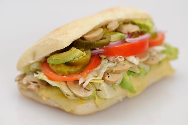 Sup Roxie Veggie (Or Vegan) Sandwich.